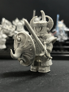 【白模】艾尔登法环熔炉剑盾第三方人仔积木光固化3D打印穿戴装备