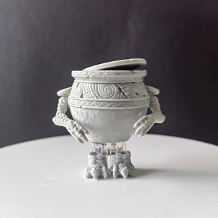 【白模】艾尔登法环亚历山大战士壶哥第三方人仔积木光固化3D打印