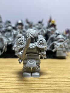 【白模】英雄联盟德玛西亚之力盖伦三方人仔积木光固化3D打印穿戴