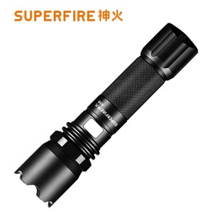 神火A10强光手电筒充电超亮户外远射便携小型家用防身攻击头破窗