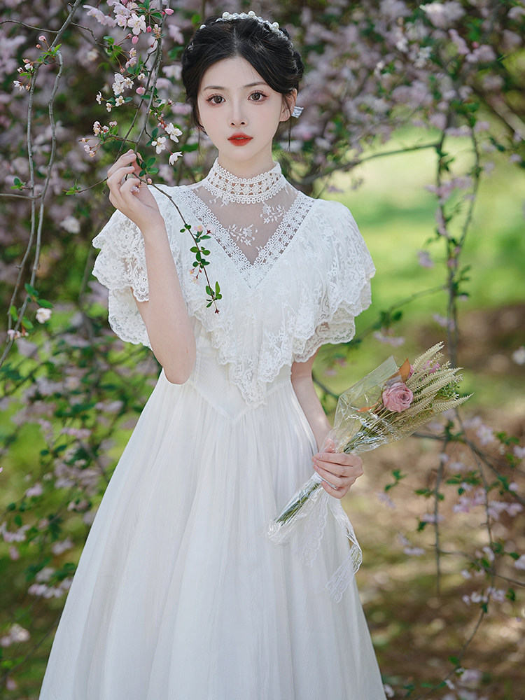 重工vintage古董裙轻婚纱图片