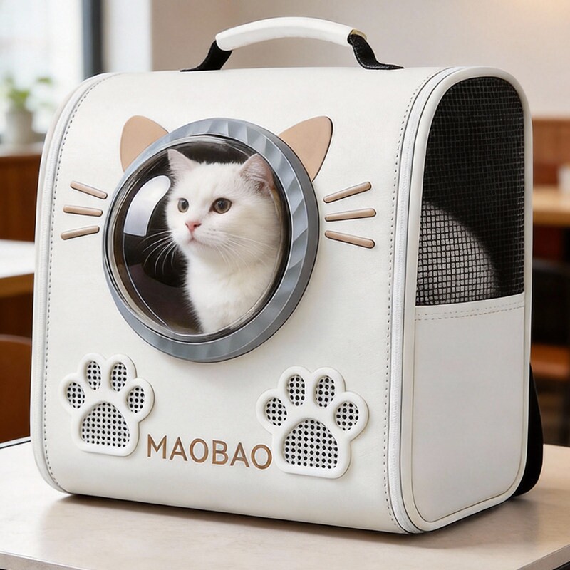日本进口太空舱猫包外出便携