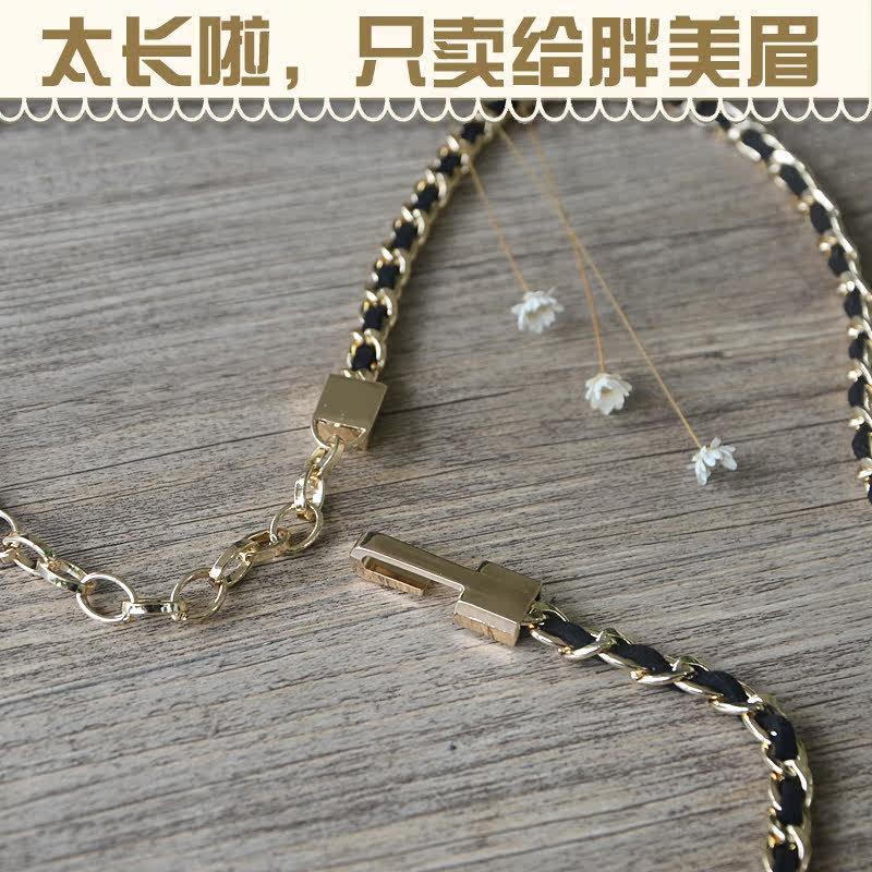 大码女士连衣裙装饰腰链