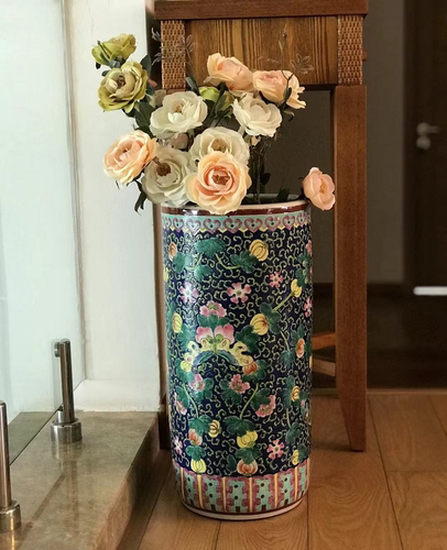 高两河陶瓷居家花瓶古典落地客厅