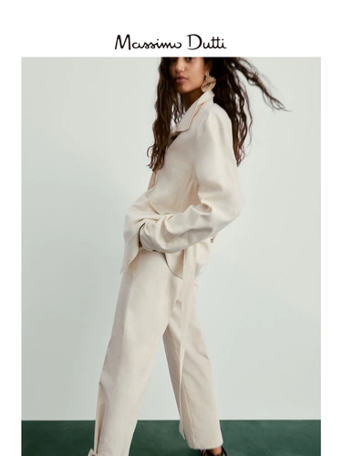 Massimo Dutti, демисезонный белый ремень, дизайнерский корсет, рубашка, куртка, облегающий крой, тренд сезона