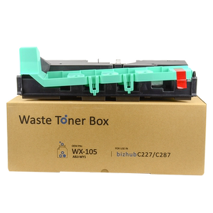 适用柯尼卡美能达C226废粉盒 C266 256 227 287 367 C7222 7226  震旦ADC225 265回收盒收集仓WX-105废粉盒