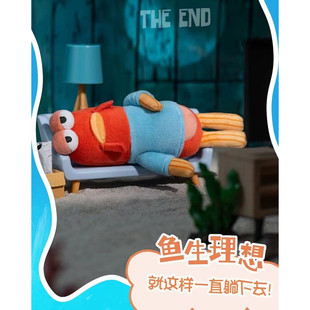比奇堡的居民们盲盒共鸣同款玩偶小丑鱼挂件海绵宝宝周边
