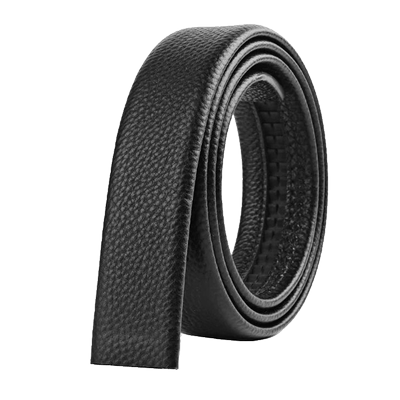皮带不带头真皮男士自动扣腰带