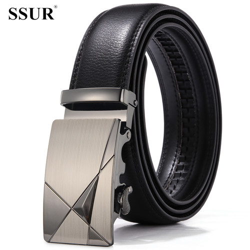 ssur男士皮带真皮裤带商务休闲