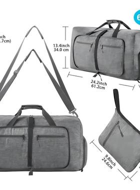 Hot selling foldable portable travel bag luggage bag行李袋