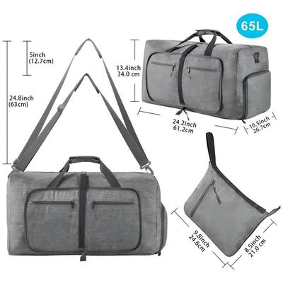 Hot selling foldable portable travel bag luggage bag行李袋