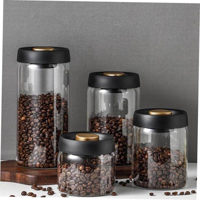 Coffee Bean Container with Airtight Lid- Cereal, Sugar Tea