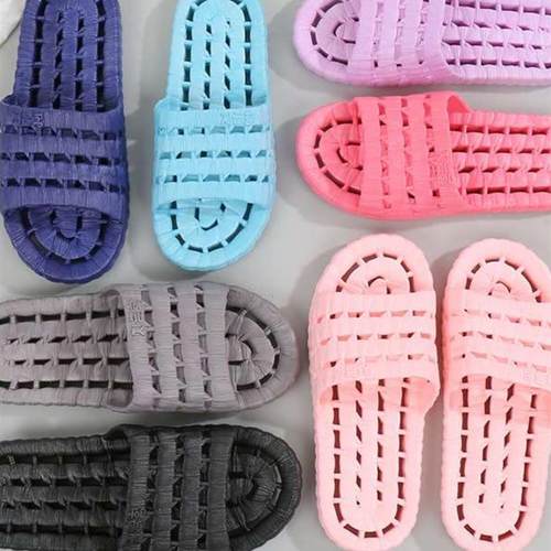 Leakage Slippers Hotel Slippers Non-slip Hotel Scrubber Bath