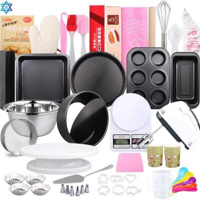 Baking tools oven cake mold pan full set pizza plate烘焙工具