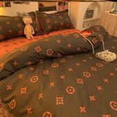 bed sets bedsheet bedding fitted set 床单套装 sheet cover