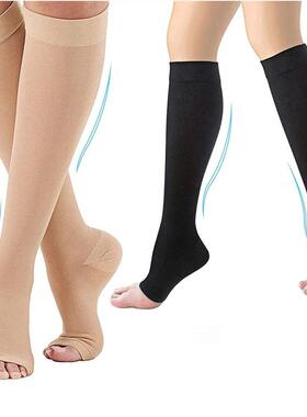 Compression Socks S-XXL Medical Prevent Varicose Ve Toeless