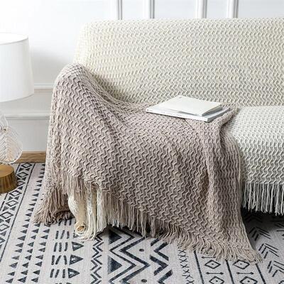 inya knitting bed blanket Throw Bedspread Sofa Chair Bed Cov