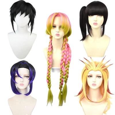 鬼灭之刃富冈义勇甘露寺密璃恋柱蝴蝶栗花落香奈乎炼狱杏寿郎假发