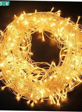 220V LED Fairy Light Christmas Outor String Lights Garl