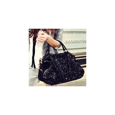 women Leopard messenger bag pu leather handbag bags 亮片女包