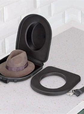 Cowboy Hat Storage Box Durable Portable Hard Case Outor0