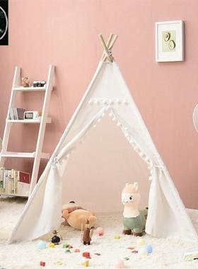 kids teepee tent kids indian canvas playhouse sleeping