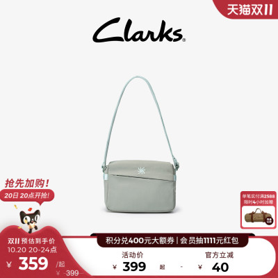 Clarks其乐简约斜挎包女轻便通勤小方包休闲单肩腋下包