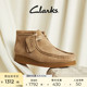 EVO女鞋 复古潮流舒适高帮袋鼠厚底鞋 Clarks其乐WALLABEE