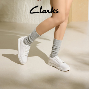 Clarks其乐Code C Lace情侣款简约休闲百搭运动平底板鞋