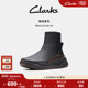 Clarks其乐MercurLite Hi女鞋 秋冬潮流舒适平跟及踝靴厚底袜靴
