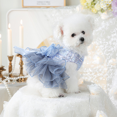 小狗裙子狗狗衣服夏天凉凉衣