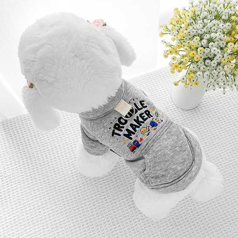 牵引外套狗狗衣服宠物秋冬卫衣