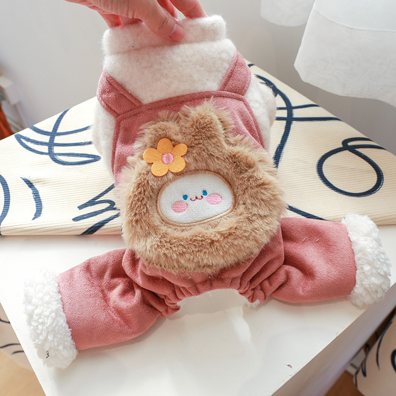 petcircle冬季加绒加厚保暖棉服