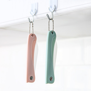 折叠水果刀削皮器陶瓷刀刮皮刀便携削苹果神器多功能果皮刨瓜果刀