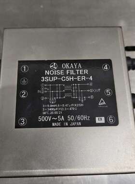 议价拆机日本进口冈谷OKAYA滤波器 3SUP-C5H-ER-4