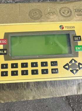 议价天津罗升文本显示器TD220一S 二手拆机件 成色看图