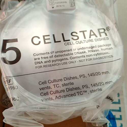 议价CELLSTAR 细胞培养皿，145/20mm，德国原装，全