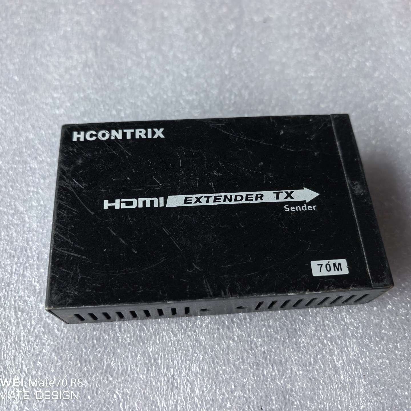 议价朗强LKV375N HDMI延长器TX，拆机件，成色如图，功