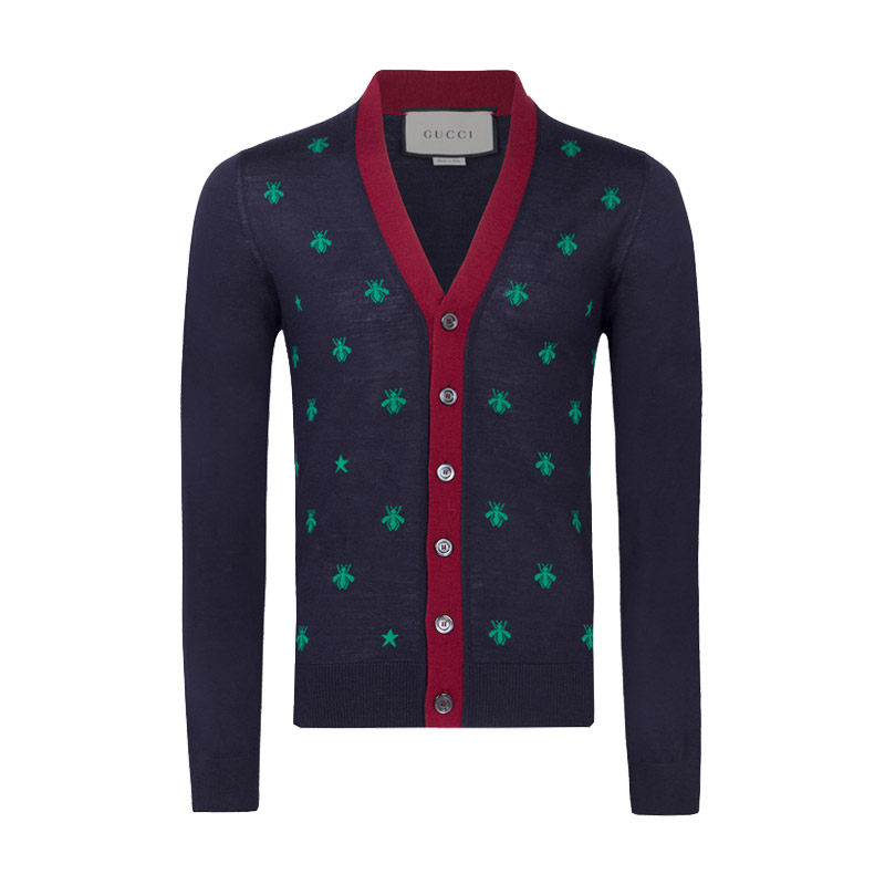 正品Gucci/古奇男装古驰时尚密封提花V领针织衫酷奇男士毛衣OP在类目 男装, 针织衫/毛衣中 - 来自Buy2taobao.com提供专业的淘宝代购服务