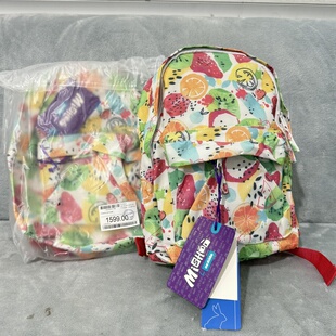 11cm 义乌发 约31 卡通彩绘水果缤纷大容量可爱双肩包背包