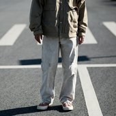 WOODENhea B11伐木裤 Vintage日系复古水洗做旧工装 现货 休闲长裤