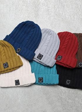 山之道Yamatomichi百分百全羊毛 户外滑雪保暖防风男女同款针织帽