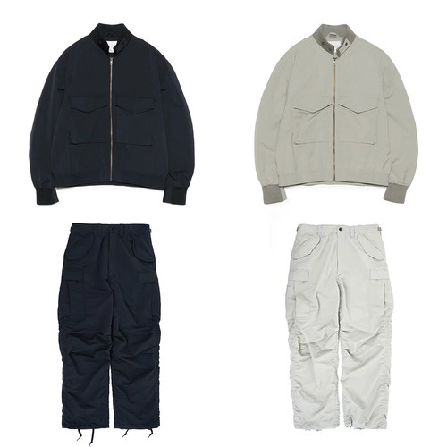 秋装户外防水机能工装夹克套装