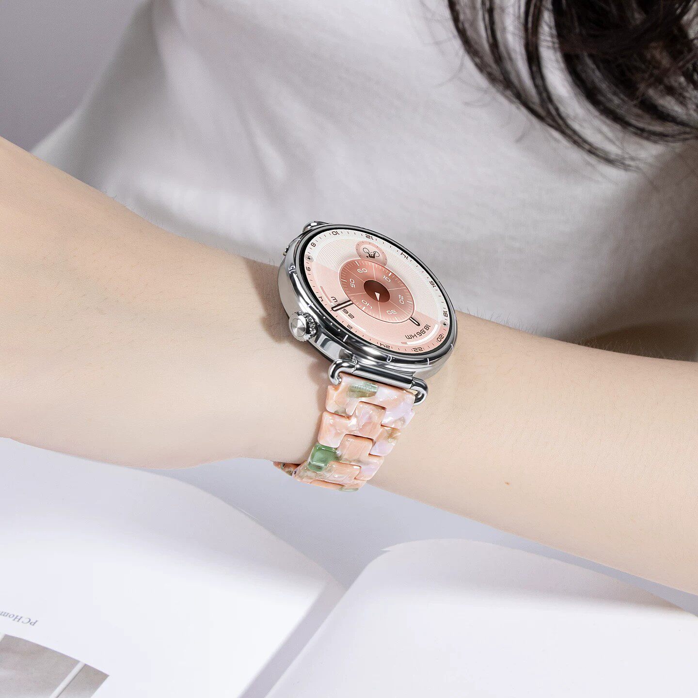 适用小米手表watchS5表带s4三株树脂小蛮腰s4pro手腕带S2智能color2运动小米watch5替换带22m男/女pro配件