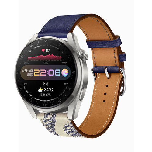 Watch4/GT3皮质商务手表带