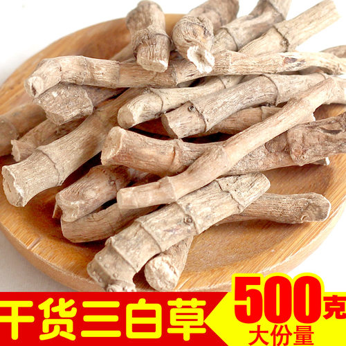 广西野生三白草根中药材三白草