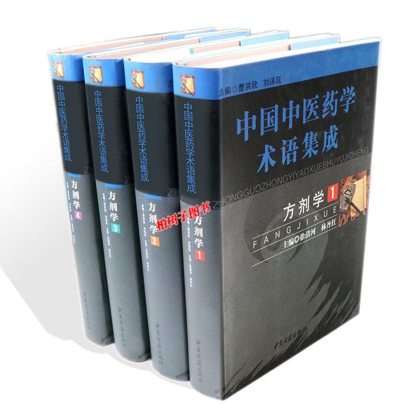 中国中医药学术语集成 徐清河林丹红著中医古籍方剂学1-4套装中医古籍