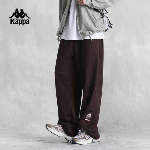 Kappa卡帕背靠背休闲裤新款男春秋直筒长裤