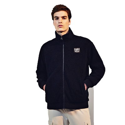 店铺推荐kappa加厚羊羔绒冬棉服