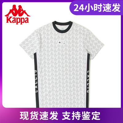 Kappa卡帕连衣裙新款夏女圆领运动休闲连衣裙长裙K0C42QL01D